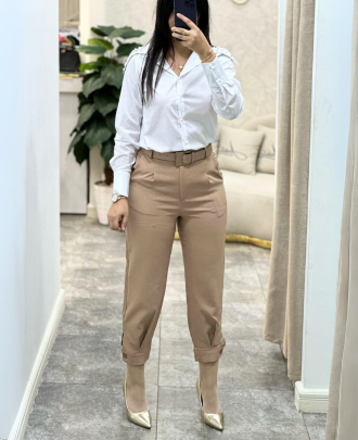 Pantalon avec Ceinture